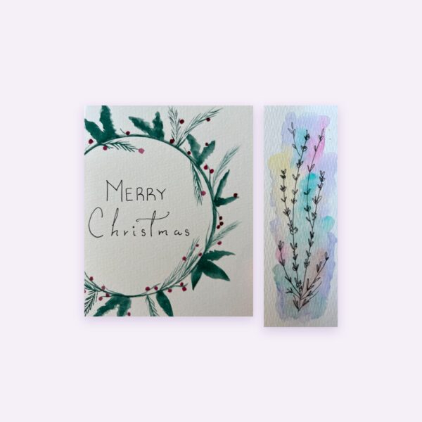 Card + Bookmark Gift Set