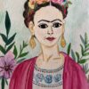 Frida with Flowers