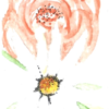 Three Flowers Bookmark Three Flowers Bookmark — hand-painted watercolor by Ruth