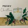 vela Christmas Candle Card